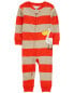 Фото #1 товара Baby 1-Piece Pelican 100% Snug Fit Cotton Footless Pajamas 18M