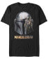 ფოტო #1 პროდუქტის Men's Mando Head Short Sleeve Crew T-shirt