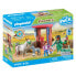 PLAYMOBIL Veterinary Mission With The Donkeys Construction Game