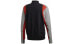 Фото #2 товара Куртка спортивная Adidas FL3593 черно-красно-серая