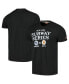 Фото #1 товара Men's Charcoal New York Yankees vs. New York Mets Subway Series Hyper Local Tri-Blend T-shirt