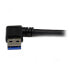 Фото #6 товара StarTech.com 1m Black SuperSpeed USB 3.0 Cable - Right Angle A to B - M/M - 1 m - USB A - Micro-USB B - USB 3.2 Gen 1 (3.1 Gen 1) - Male/Male - Black
