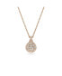 Фото #1 товара Swarovski white, Rhodium Plated or Gold-Tone or Rose-Gold Tone Meteora Pendant Necklace