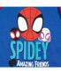 Фото #3 товара Boys Spidey and His Amazing Friends Fleece Pullover Hoodie and Pants Outfit Set to (2T - 7-8)