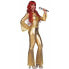 Costume for Adults My Other Me Lady Disco Golden