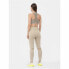 Sport leggings for Women 4F Functional SPDF012 Beige