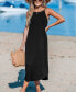 Фото #1 товара Women's Cami Midi Cover Up Dress