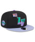 Фото #1 товара Men's Black/Purple Las Vegas Aviators Grape Big League Chew Flavor Pack 9FIFTY Snapback Hat