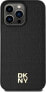 Фото #3 товара DKNY DKNY DKHMP15XPSHRPSK iPhone 15 Pro Max 6.7" czarny/black hardcase Leather Monogram Pattern Metal Logo MagSafe