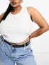 Фото #7 товара ASOS DESIGN CURVE skinny waist and hip jeans belt