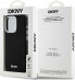 DKNY DKNY Liquid Silicone Small Metal Logo MagSafe - Etui iPhone 15 Pro (czarny)