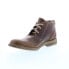 Roan by Bed Stu Gaven F800419 Mens Brown Leather Lace Up Chukkas Boots 9