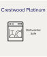 Crestwood Platinum Set/4 Holiday Accent Plate - фото #2