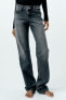 Trf straight low-rise jeans