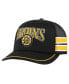 Фото #1 товара 47 Brand Men's Black Boston Bruins Sideband Stripes Trucker Snapback Hat