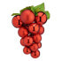 Фото #1 товара Ёлочные шарики Krist+ Маленький виноград красный пластик 14 x 14 x 25 см