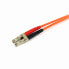 Фото #6 товара Fiber Optic Cable - Multimode Duplex 62.5/125 - LSZH - LC/ST - 2 m - 2 m - OM1 - LC - ST