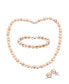 ფოტო #1 პროდუქტის EFFY® 3-Pc. Set Multicolor Cultured Freshwater Pearl (8mm) Necklace, Bracelet & Stud Earrings