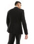 ASOS DESIGN slim suit jacket in black