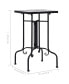 Фото #3 товара Mosaic Side Table Black and White Ceramic