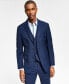 Фото #1 товара Men's Modern-Fit Wool TH-Flex Stretch Suit Jacket
