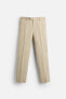 LINEN - COTTON SUIT TROUSERS