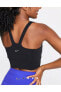 Фото #2 товара Топ кроп Nike Yoga Dri-Fit Luxe для тренировок, женский, черный