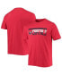 ფოტო #1 პროდუქტის Men's Red Washington Capitals Richmond Wordmark T-shirt