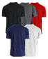 ფოტო #49 პროდუქტის Men's Short Sleeve V-Neck Tee-5 Pack