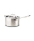 Фото #1 товара D5 Stainless Steel Brushed 5-Ply Bonded 4 Qt. Sauce Pan with Lid