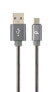 Gembird Cablexpert CC-USB2S-AMMBM-2M-BG - 2 m - USB A - Micro-USB B - USB 2.0 - 480 Mbit/s - Grey