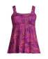 ფოტო #2 პროდუქტის Women's Flutter Tankini Top