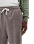 Фото #4 товара ASOS DESIGN oversized ribbed velour shorts in light brown