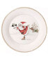 Фото #2 товара Christmas Twig Set of 4 Dinner Plates