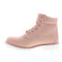 Фото #3 товара Lugz Convoy Croc WCNVYCE-6826 Womens Pink Suede Lace Up Casual Dress Boots