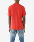 Фото #1 товара Men's Short Sleeve Pile Arch Logo T-shirt