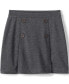 Фото #2 товара Little Girls School Uniform Ponte Button Front Skort Above the Knee