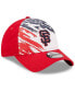 Фото #3 товара Men's Red San Francisco Giants 2022 4Th Of July 9TWENTY Adjustable Hat