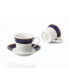 Фото #3 товара 12 Piece 2oz Espresso Cup and Saucer Set, Service for 6