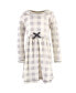 ფოტო #8 პროდუქტის Big Girls Organic Cotton Long-Sleeve Dresses 2pk, Snowman