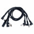 Фото #1 товара Кабель питания гитарный Rockboard Flat Daisy Chain Cable 6 A