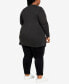 Plus Size Emma V-neck Tunic Sweater