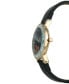 ფოტო #3 პროდუქტის Women's Black Strap Watch 32mm Gift Set, Created for Macy's