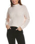 Nation Ltd Galen Roll Neck Cropped Alpaca & Wool-Blend Sweater Women's White Xl