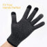 Фото #5 товара 4UMOR Winter Gloves, Touch Screen Gloves, Knitted Finger Gloves, Warm and Windproof Sports Gloves for Skiing, Cycling, Made of 15% Wool And 85% Polyester, Suitable for Men and Women.