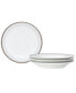 Фото #1 товара Silver Colonnade 4 Piece Saucer Set, Service for 4