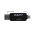 Фото #1 товара Кардридер approx! FLTLFL0083 APPC33 Micro SD/SD/MMC Micro USB 480 Mbps 32 GB Чёрный