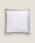 Фото #3 товара Bordered sateen pillowcase