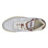 Diadora Mi Basket Row Cut Glitter Dirty Lace Up Womens White Sneakers Casual Sh