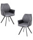 Фото #1 товара Chidimma Swivel Arm Chair, Set of 2